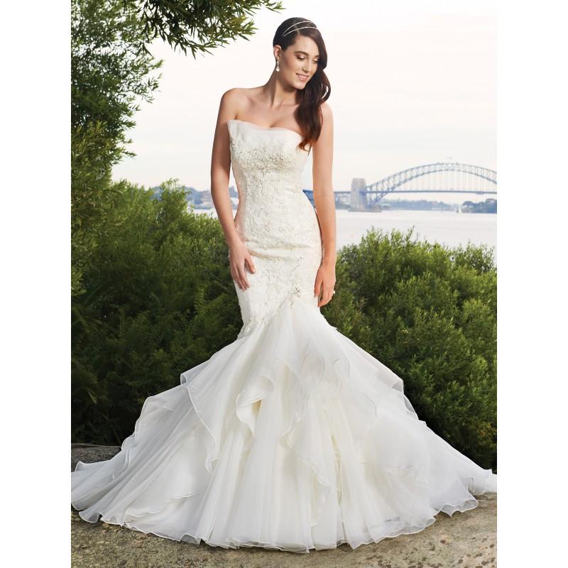Mariage - Sophia Tolli Y11329 - Seeder - Compelling Wedding Dresses