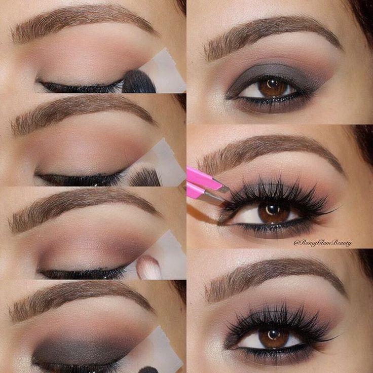 Свадьба -  Romina Michelle On Instagram: “✨✨ @toofaced Chocolate Bon Bons Palette Pictorial   1️⃣ Apply Mocha To The Crease Using A Large Fluffy Brush  2️⃣ Apply Bordeaux Tightly…”