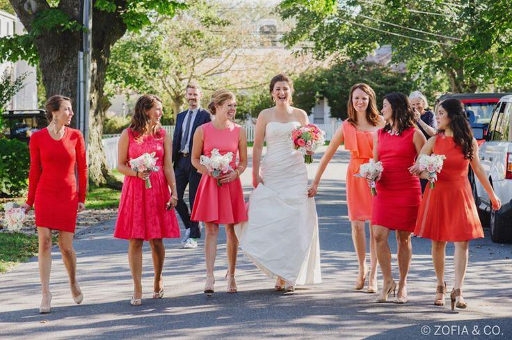 Wedding - 31 Real-Life Bridal Parties Who Nailed The Mix 'N' Match Look