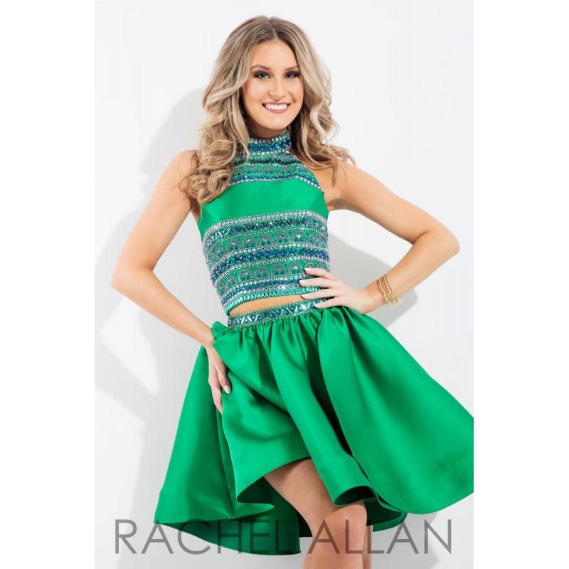 Hochzeit - Emerald Rachel Allan Shorts 4127  Rachel ALLAN Short Prom - Elegant Evening Dresses