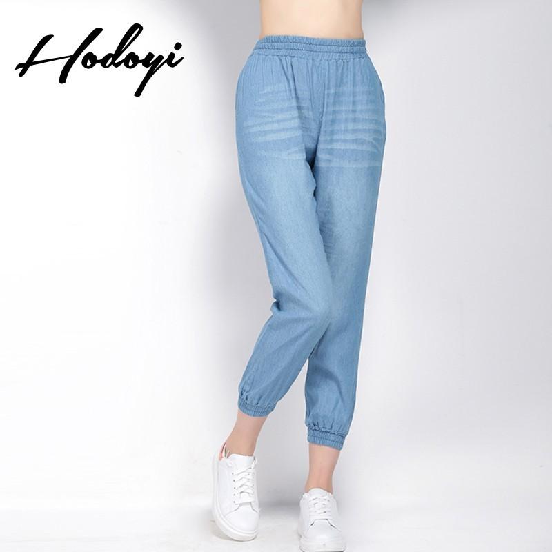 Hochzeit - Autumn Cowgirl slim pencil pants pants elastic waist jeans high student leggings - Bonny YZOZO Boutique Store