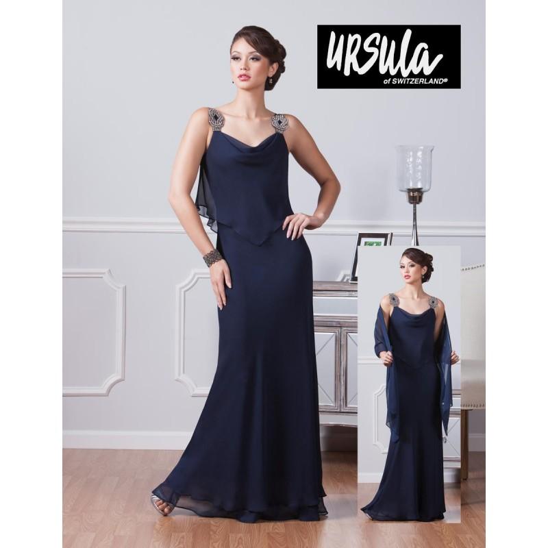 زفاف - Marine Blue Ursula 31389 Ursula of Switzerland - Top Design Dress Online Shop