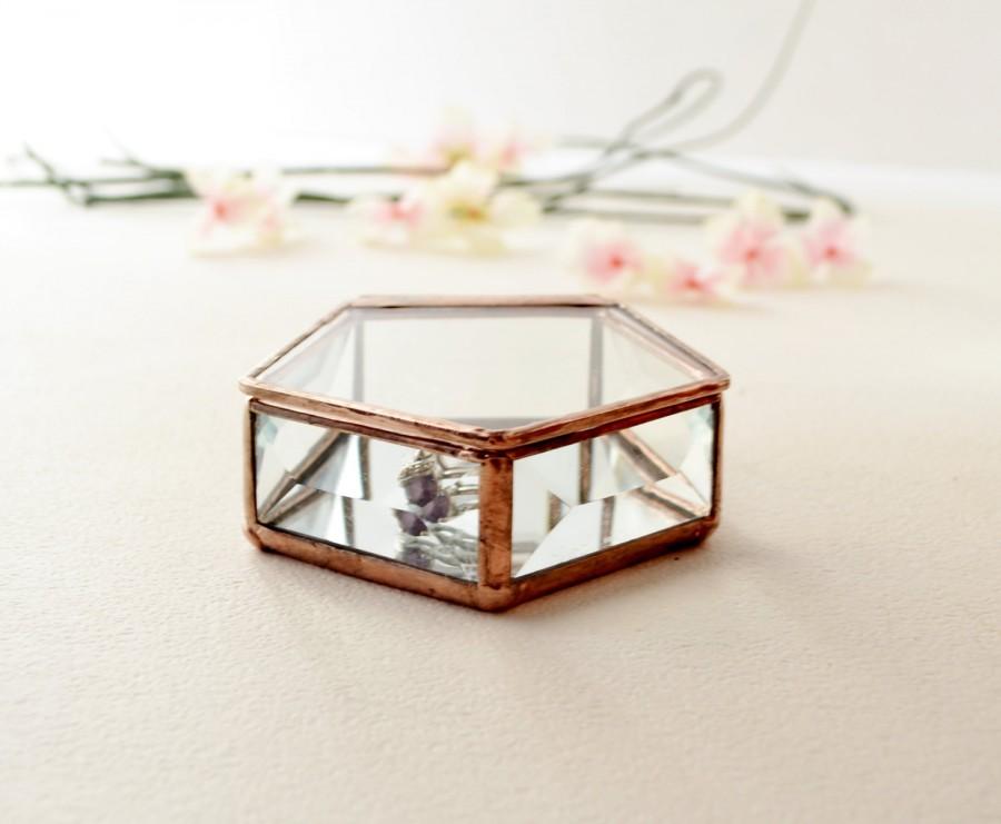 زفاف - Wedding Ring Box,  Polyhedron Prism, Wedding Gift, Ring Bearer Box, Ring Box, Gift For Bridesmaid, Gift For Girlfriend, Wedding Gift Box