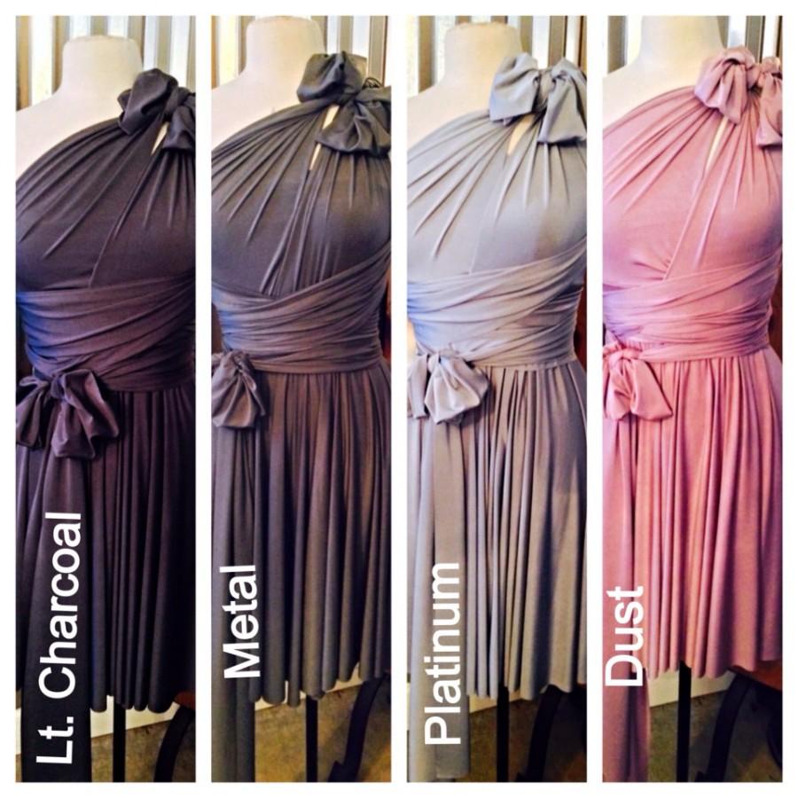 زفاف - Special Ombré Bridesmaids Dresses - "Infinity" Style in Venezia