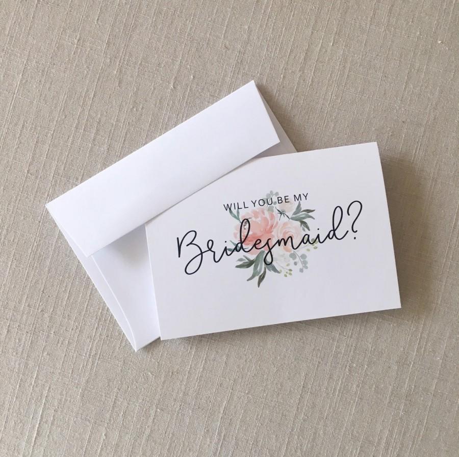 زفاف - Will You Be My Bridesmaid? Card Set - Bridesmaid Card Set - Bridal Party Cards - Maid of Honor Card - Bridesmaid Gift Cards