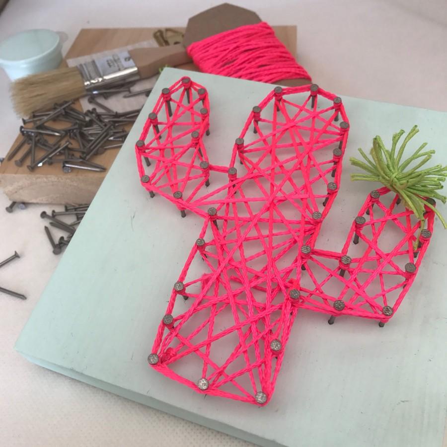 Hochzeit - DIY String Art Kit / Craft Kit / Gift for Adults / Gift for Teens / Gift for Kids
