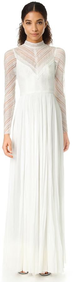 Wedding - J. Mendel Lily High Neck Gown