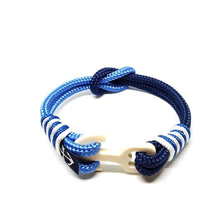 Свадьба - Blue Nautical Bracelet by Bran Marion 