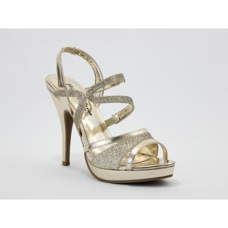 Mariage - Night Moves Prom Shoe Collection A395G - Brand Wedding Store Online