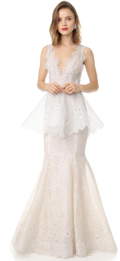 Wedding - Marchesa Lavender Gown