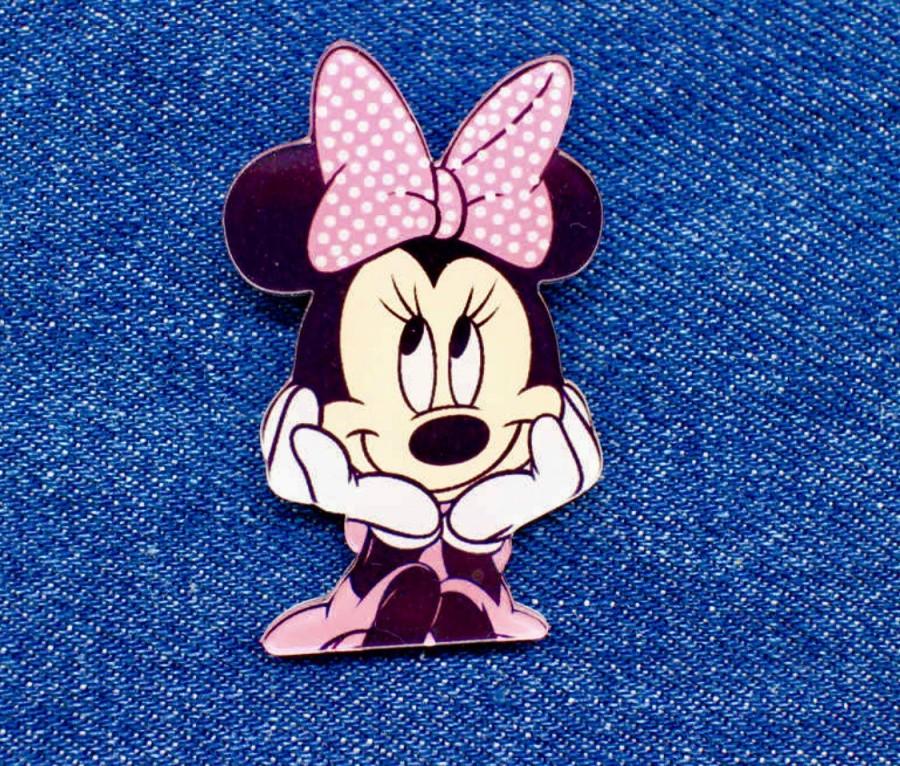 Свадьба - Minnie Mouse brooch, Minnie Mouse pin, cute mouse pin, cute girl pin, fashion pin