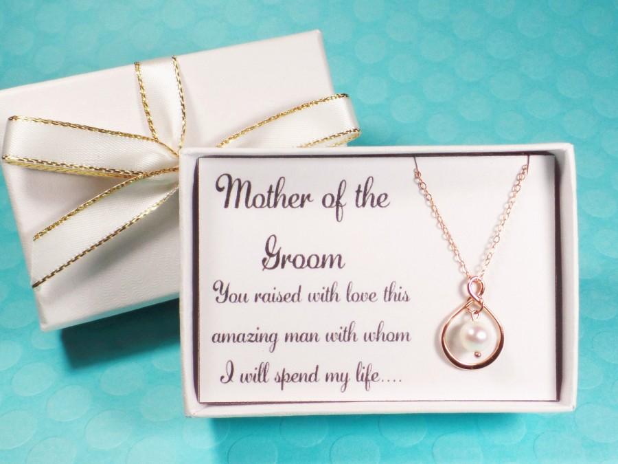 Свадьба - Mother of the bride gift,Mother of the groom necklace,infinity necklace,mother of the groom gift,mother of the bride necklace,mother in law