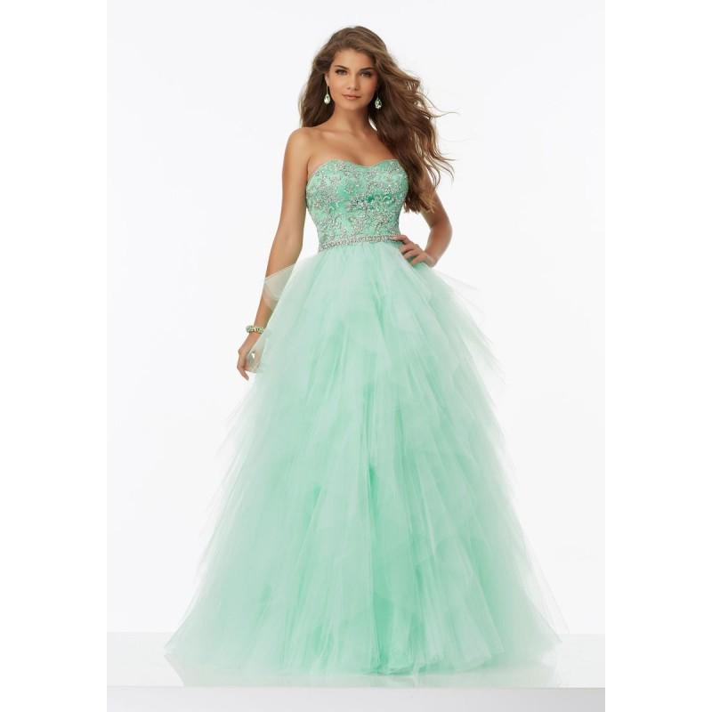 Wedding - Mint Sugarplum Morilee Prom 99086 Morilee Prom - Top Design Dress Online Shop