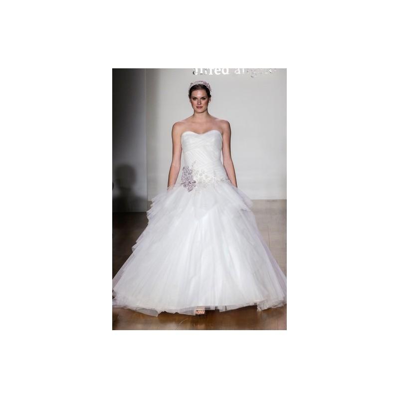Hochzeit - Alfred Angelo FW14 Dress 27 - Ball Gown Fall 2014 White Sweetheart Alfred Angelo Full Length - Nonmiss One Wedding Store