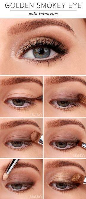 Hochzeit - How To: Step By Step Eye Makeup Tutorials And Guides For Beginners