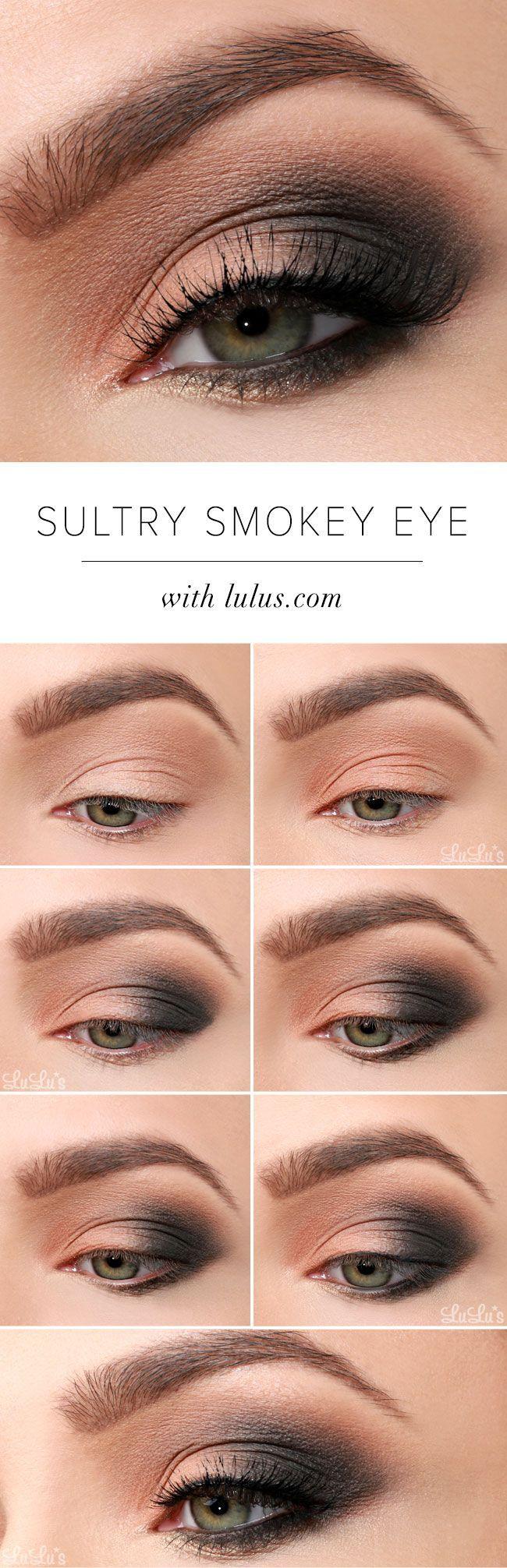زفاف - Lulus How-To: Sultry Smokey Eye Makeup Tutorial