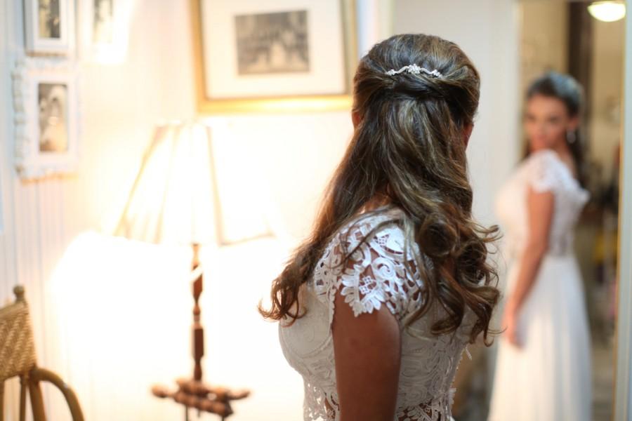 زفاف - Rhinestone Hair Comb, Bridal hair accessory, Wedding crystal headpiece, SWAROVSKI crystal comb, Silver hair piece, Wedding Hair Accessories