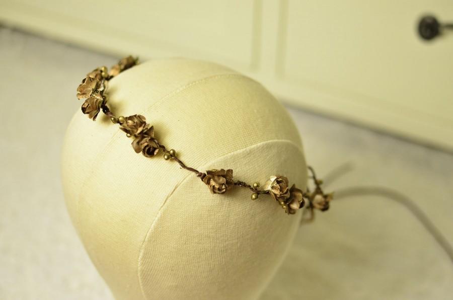 Hochzeit - Gold Glamour Headband