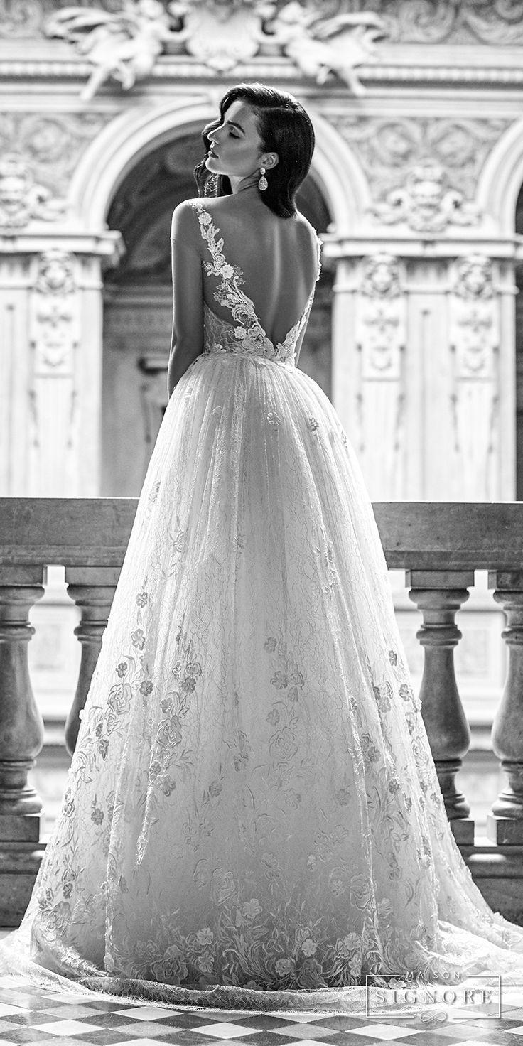 Свадьба - Maison Signore Exquisite Made In Italy Wedding Dresses — Now Available In New York