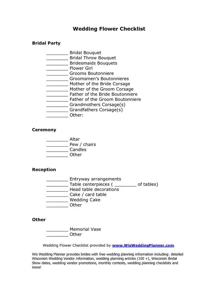 Wedding - How To Plan A Wedding