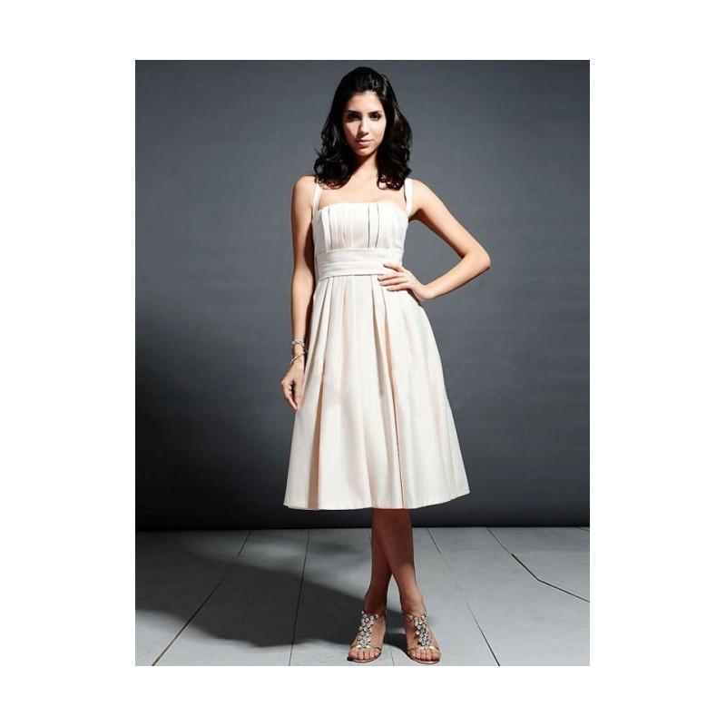 Свадьба - Stylish A-line Halter Knee-length Satin Bridesmaid Dress In Canada Bridesmaid Dress Prices - dressosity.com