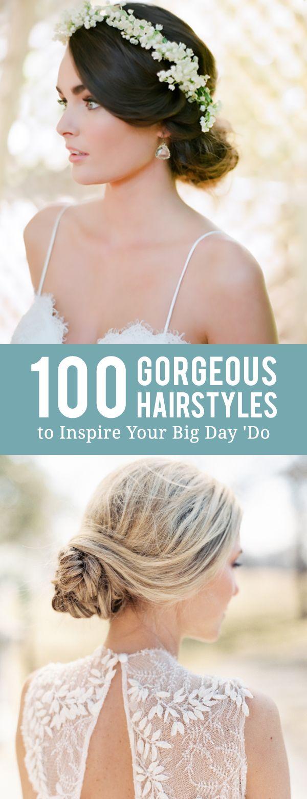 Wedding - 100 Drop-Dead-Gorgeous Hairstyles To Inspire Your Big Day 'Do