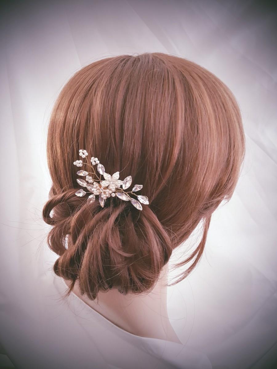 Свадьба - Bridal Hair Comb, Crystal Hair Comb, Wedding Hair Accessories, Bridal Hair Pin, Bridal Hair Accessories