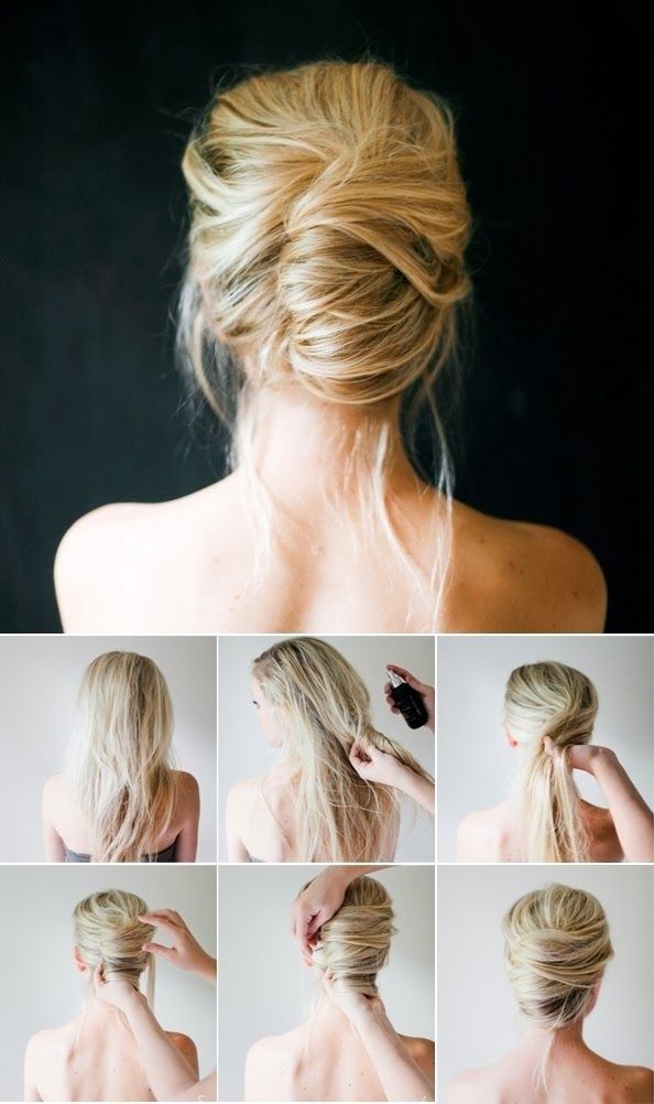 Mariage - 10 Pretty French Twist Updo Hairstyles