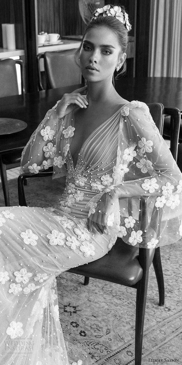 Hochzeit - Elihav Sasson 2018 Wedding Dresses — “Vintage Jewellery” Bridal Collection