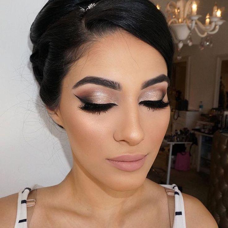 Mariage - Vanity Makeup On Instagram: “Beautiful Bride From Yesterday ❤️ Double Tap And Comment For Details On This Look ❤️”