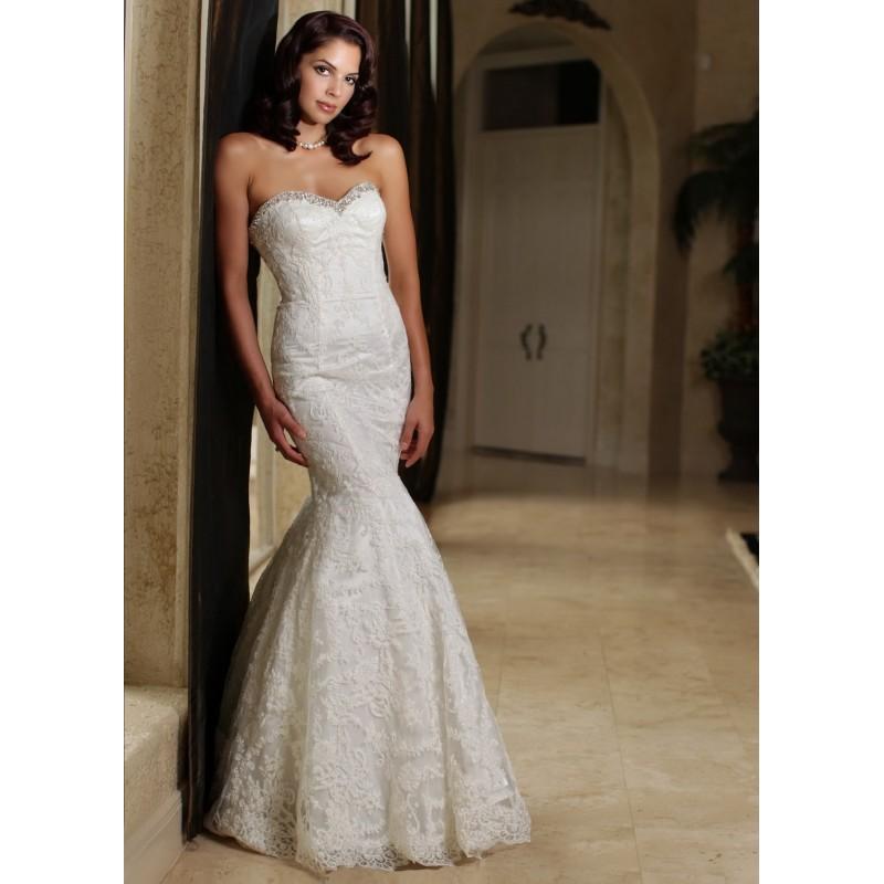 زفاف - Da Vinci 50164 Bridal Gown (2013) (DV13_50164BG) - Crazy Sale Formal Dresses
