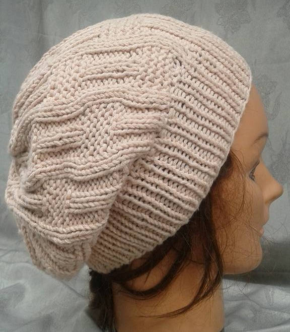 Wedding - Knitted Slouchy Beanie Hats , womens hats, Hats, Handmade, Knitted hats, Wool knit hats, Womens Accessories, Winter Hat, Boho, FREE SHIPPING