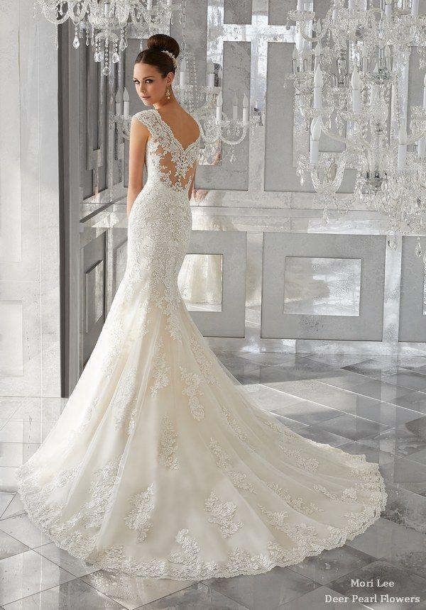 Hochzeit - Blu Wedding Dresses 5562-3-1 From MoriLee