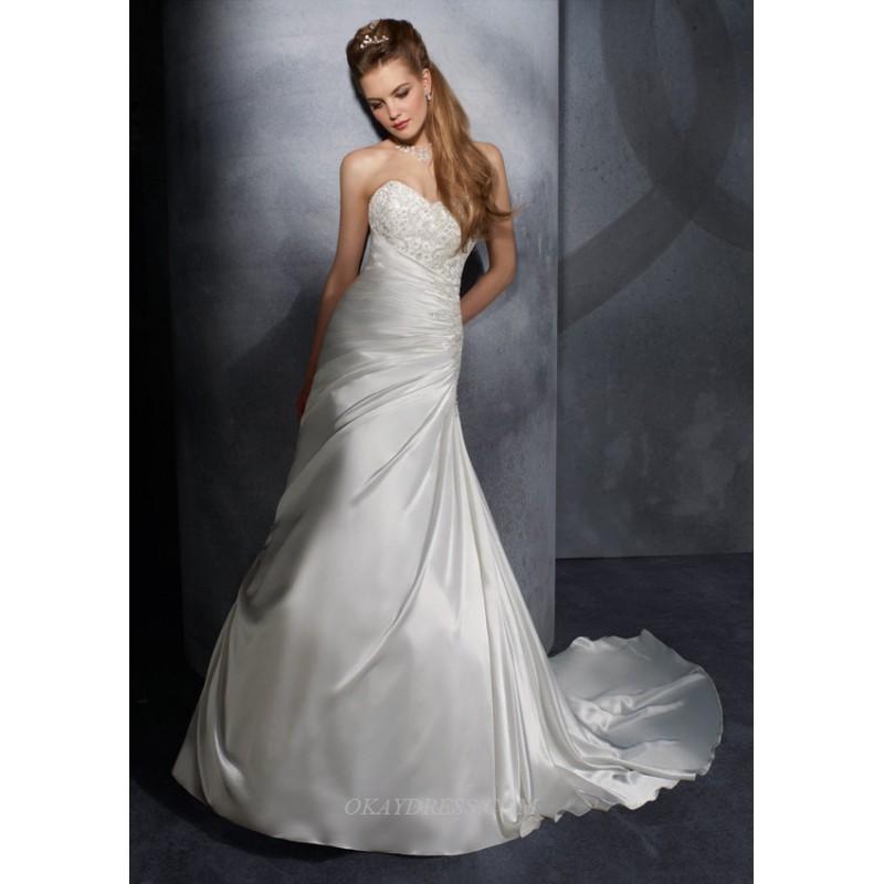Hochzeit - Mori Lee 2910 Bridal Gown (2011) (ML11_2910BG) - Crazy Sale Formal Dresses