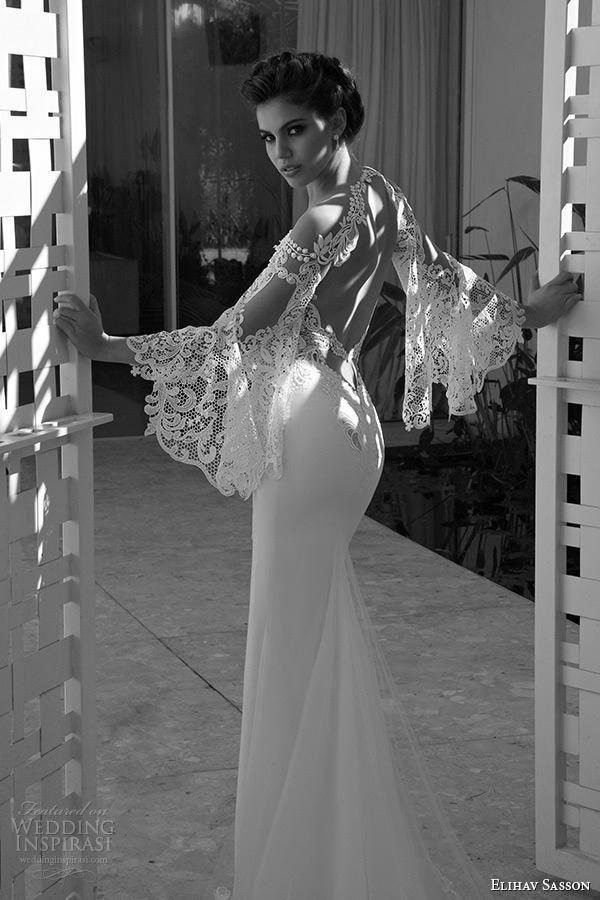 Hochzeit - Elihav Sasson Wedding Dress 2015 Bridal Collection 