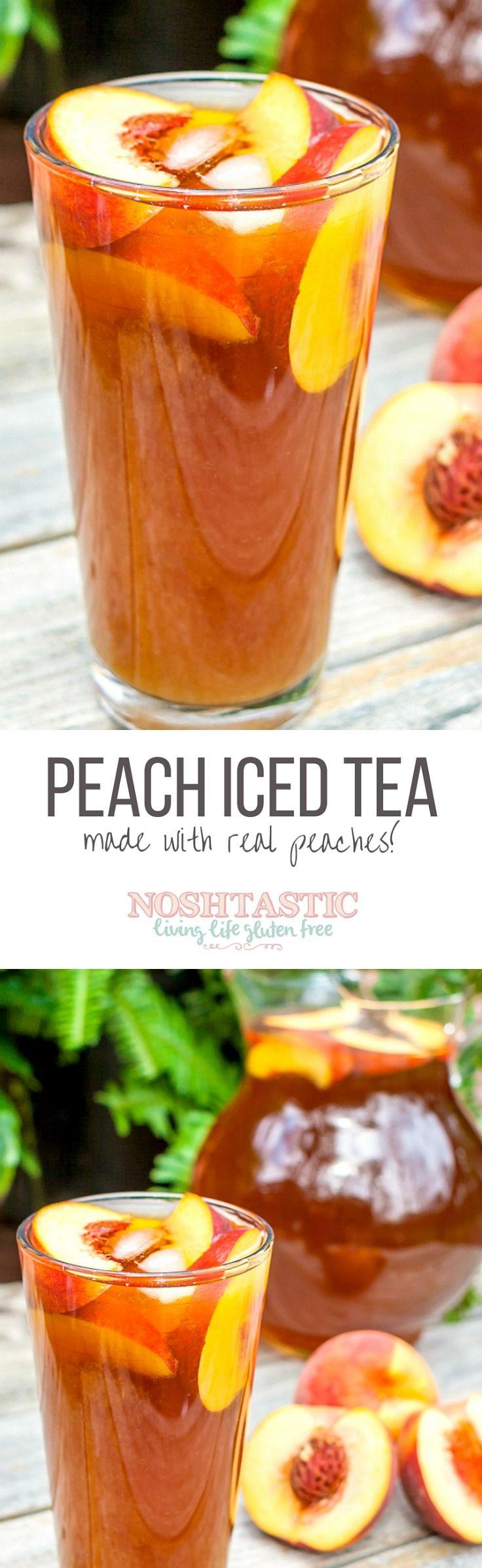 زفاف - Delicious Peach Iced Tea