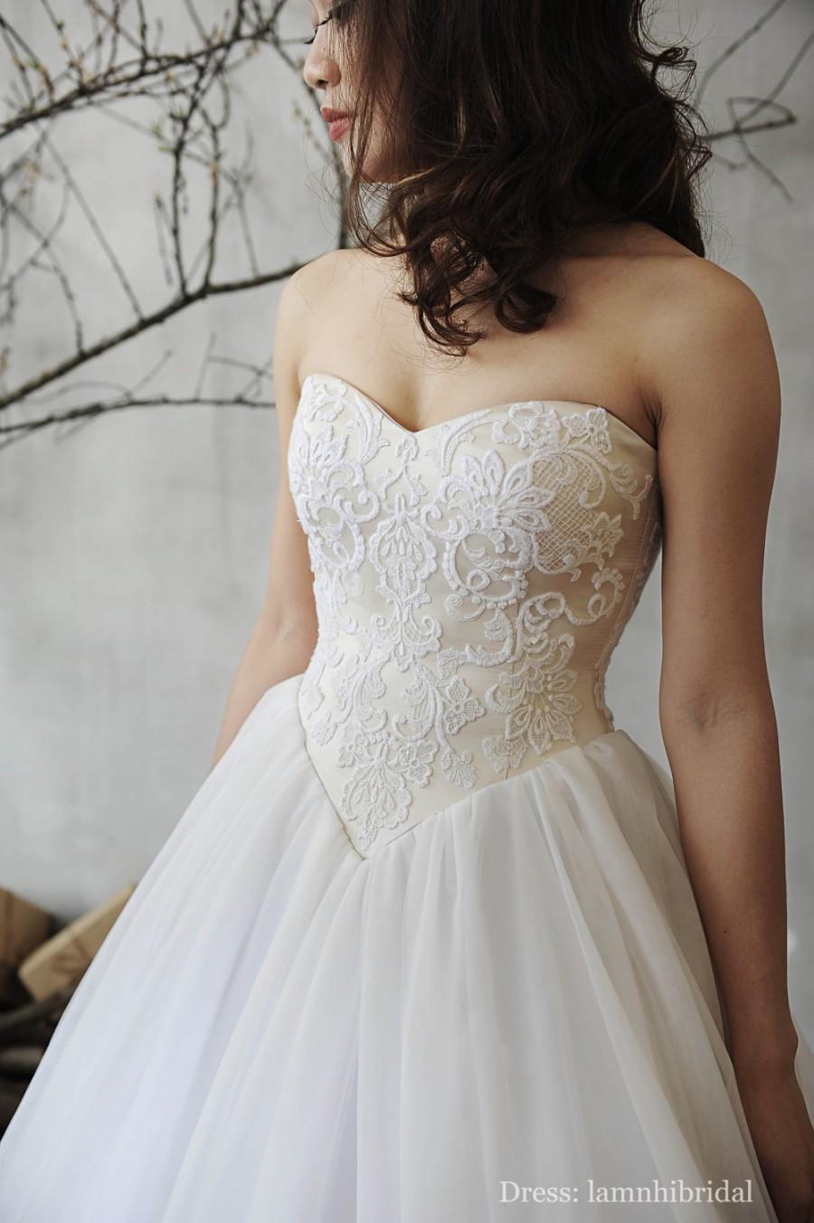 زفاف - LS23/ Mya/Lace weddingdress /BallGown/mix colour