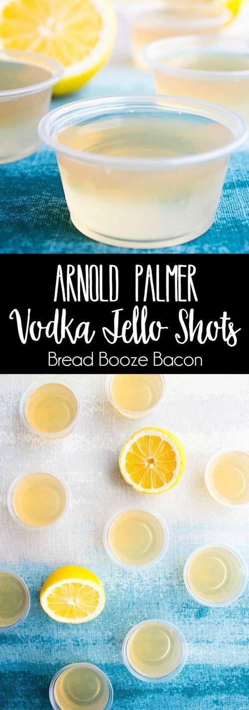 Hochzeit - Arnold Palmer Vodka Jello Shots