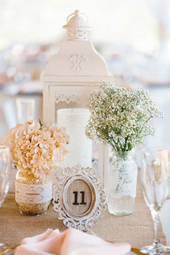 Свадьба - 7 DIY Wedding Table Number Tutorials & 40 Samples
