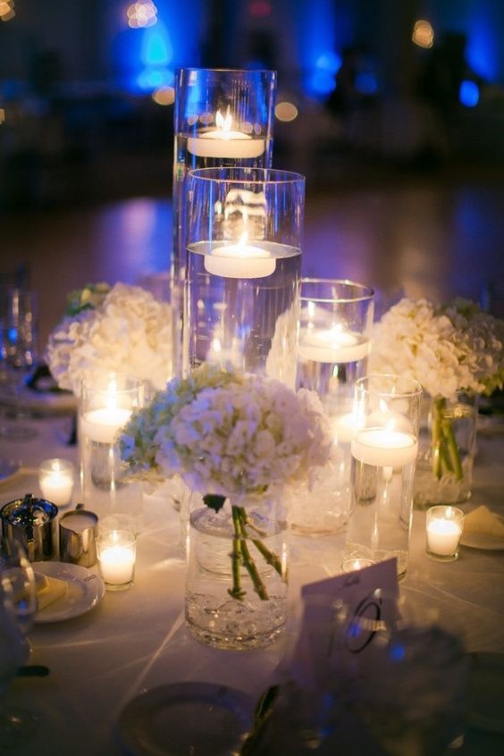 Mariage - 20 Impossibly Romantic Floating Wedding Centerpieces