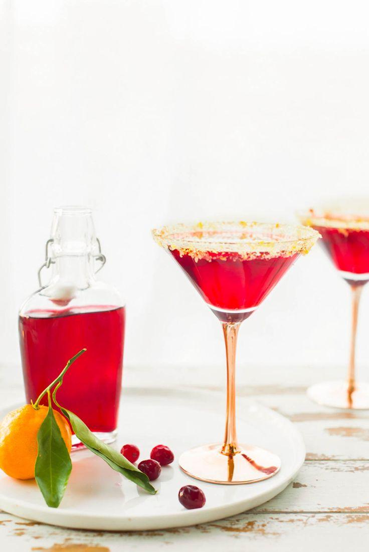 زفاف - Cranberry Sidecar Cocktail