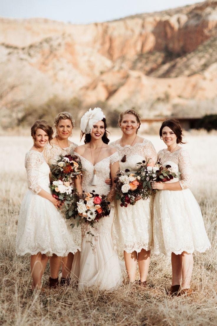 Mariage - A Glamorous Rustic Vintage Wedding At Ghost Ranch