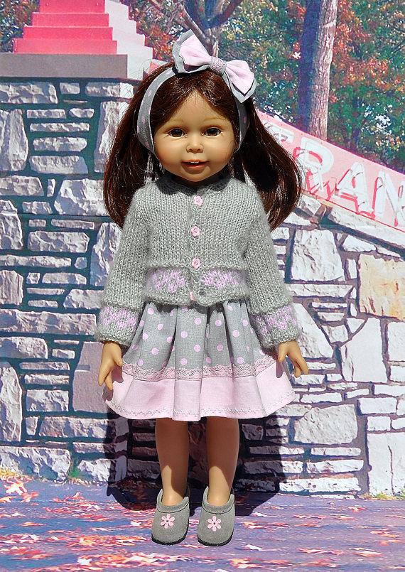 Hochzeit - Set of clothes for dolls American girl, 18", Doll dress, clothes for dolls, Dress Handmade