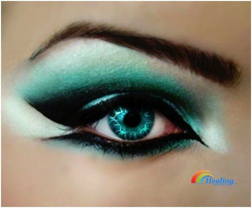 Свадьба - Make-up Für Grüne Augen - Make-up