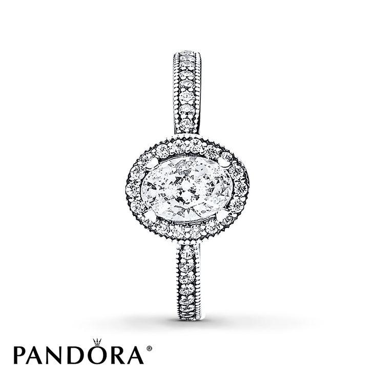 Hochzeit - PANDORA Ring Vintage Elegance Sterling Silver