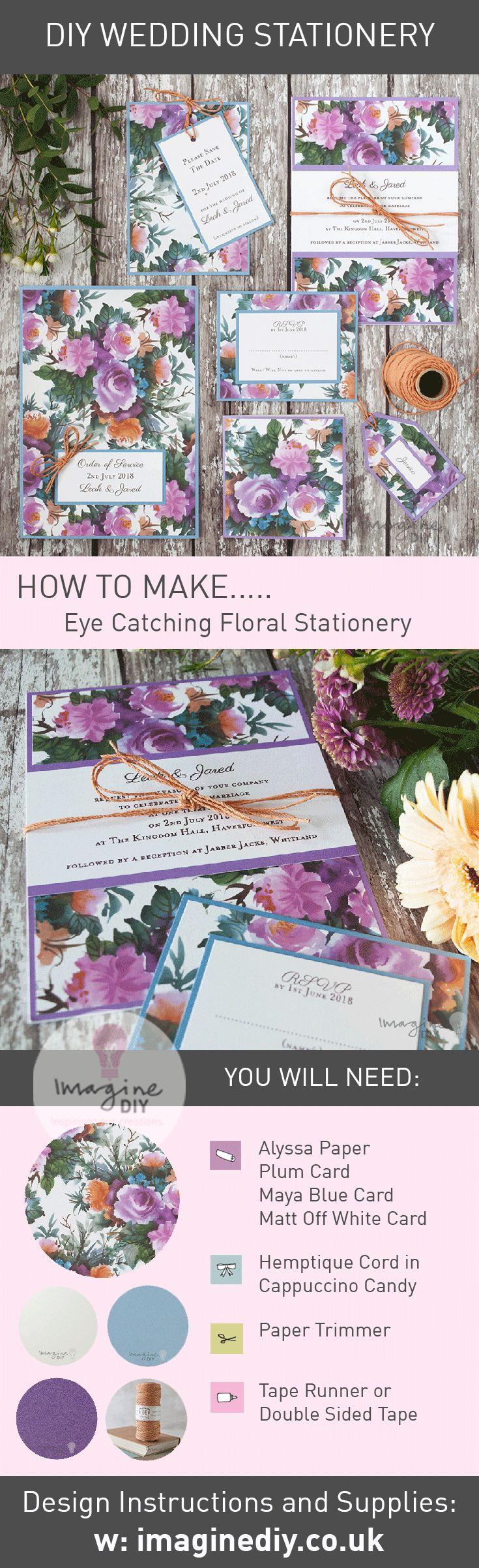 زفاف - How To Make DIY Wedding Stationery