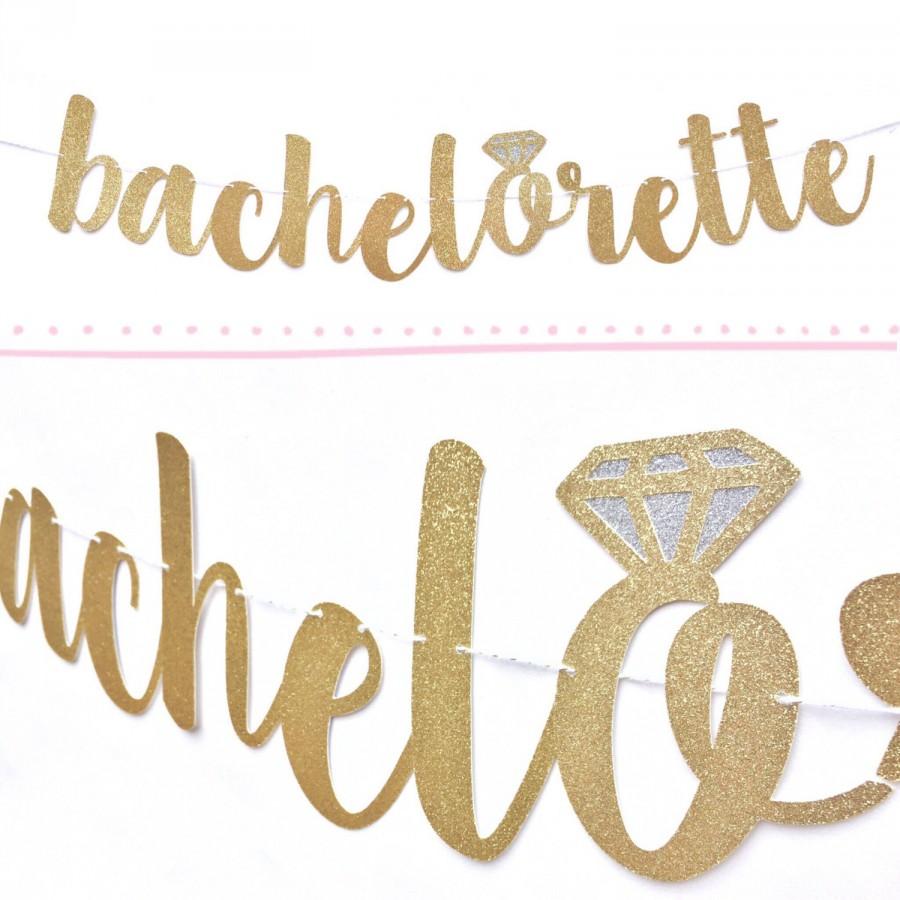 Hochzeit - Bachelorette Banner 