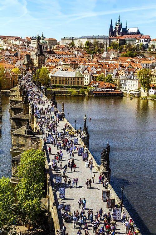 Свадьба - Charles Bridge, Prague Czech Republic
