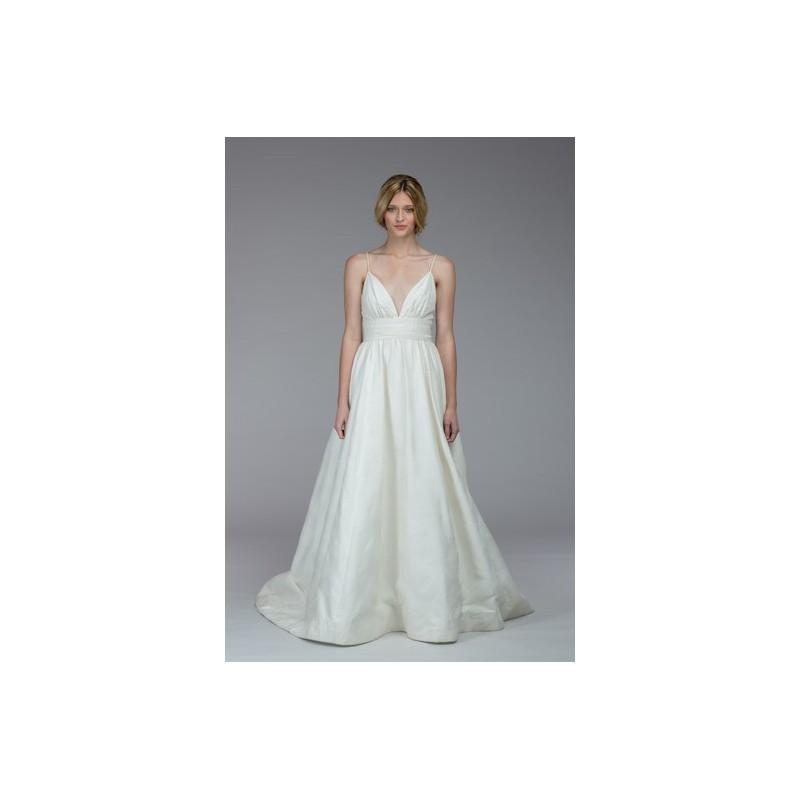 زفاف - Kate McDonald Mackenzie Wedding Dress Fall 2015 - Ivory Fall 2015 Kate McDonald Ball Gown V-Neck Full Length - Nonmiss One Wedding Store