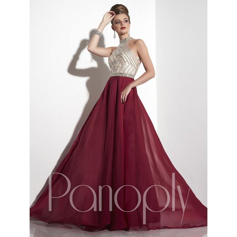 Hochzeit - Panoply 14799 Periwinkle,Wine Dress - The Unique Prom Store
